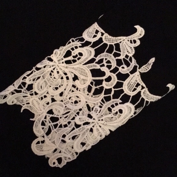 Inc Sweater Tunic w/Lace - Picture 4 of 6